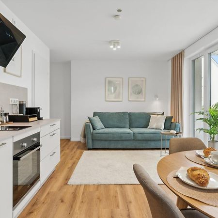 Deluxe Apartment In Bielefeld City Mit Parkplatz Und Balkon Luaran gambar