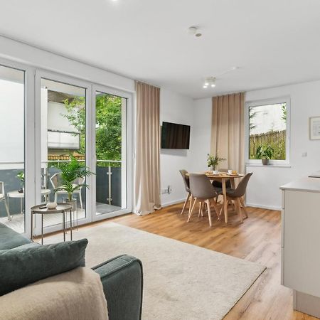 Deluxe Apartment In Bielefeld City Mit Parkplatz Und Balkon Luaran gambar