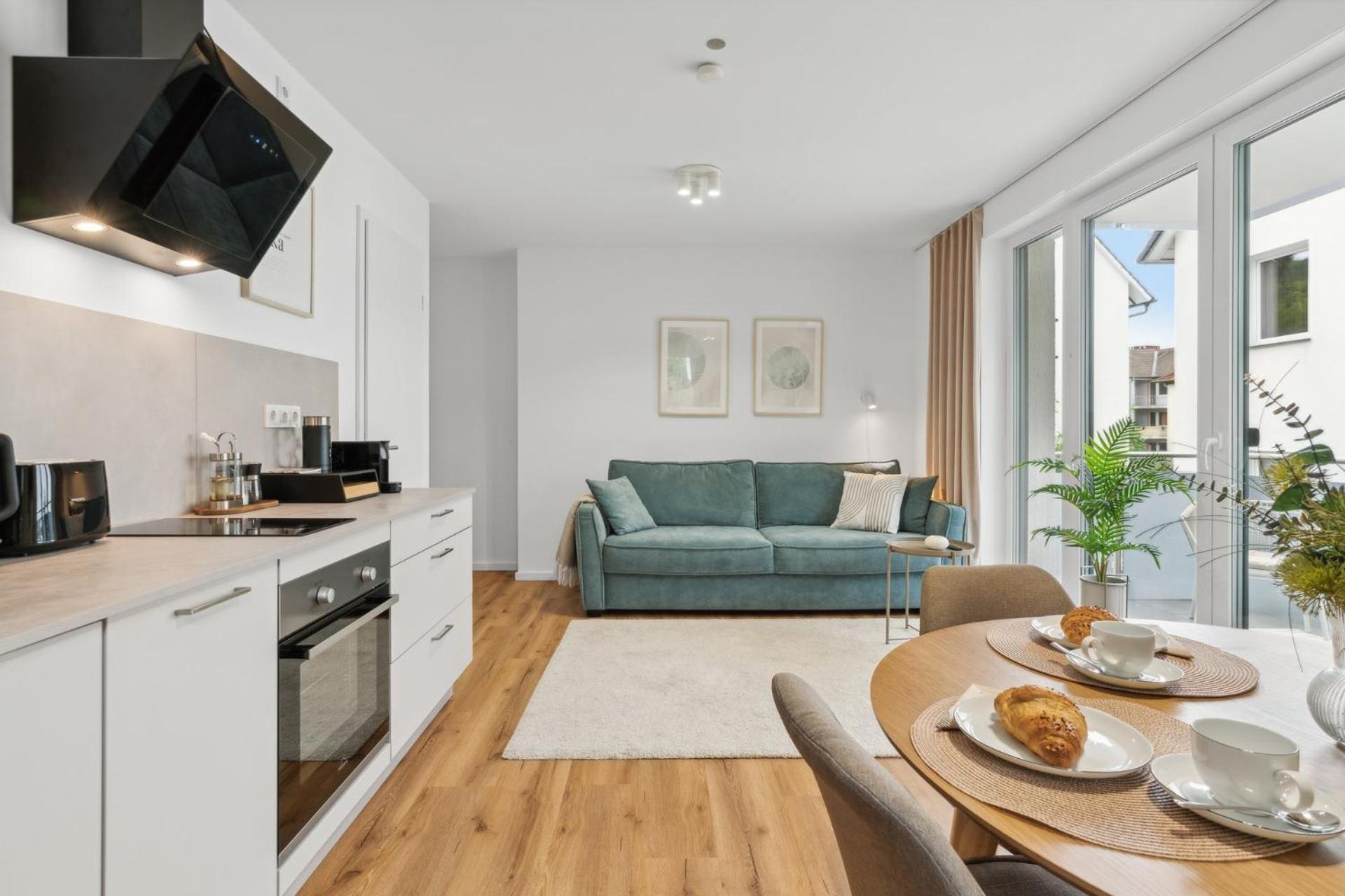 Deluxe Apartment In Bielefeld City Mit Parkplatz Und Balkon Luaran gambar