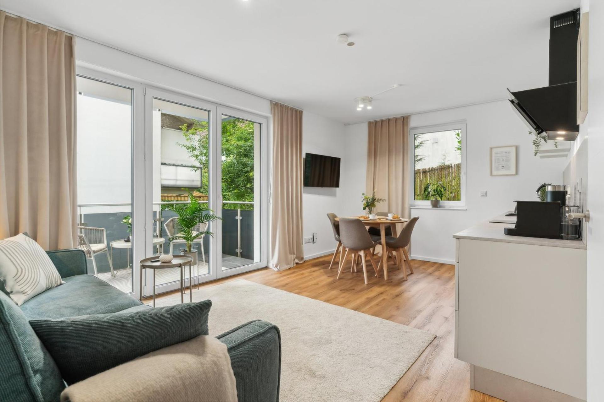 Deluxe Apartment In Bielefeld City Mit Parkplatz Und Balkon Luaran gambar