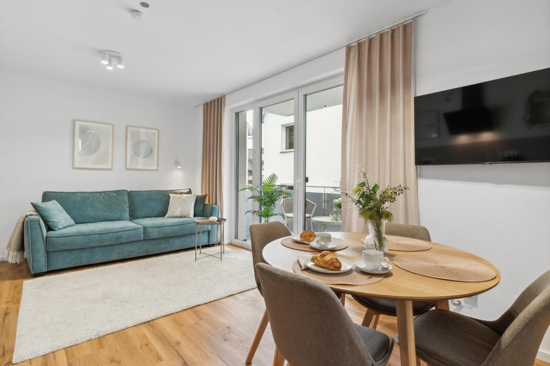 Deluxe Apartment In Bielefeld City Mit Parkplatz Und Balkon Luaran gambar