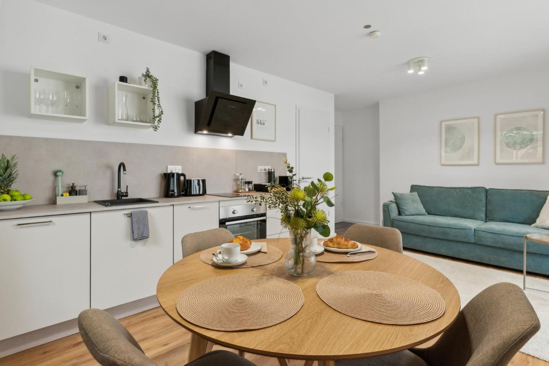 Deluxe Apartment In Bielefeld City Mit Parkplatz Und Balkon Luaran gambar