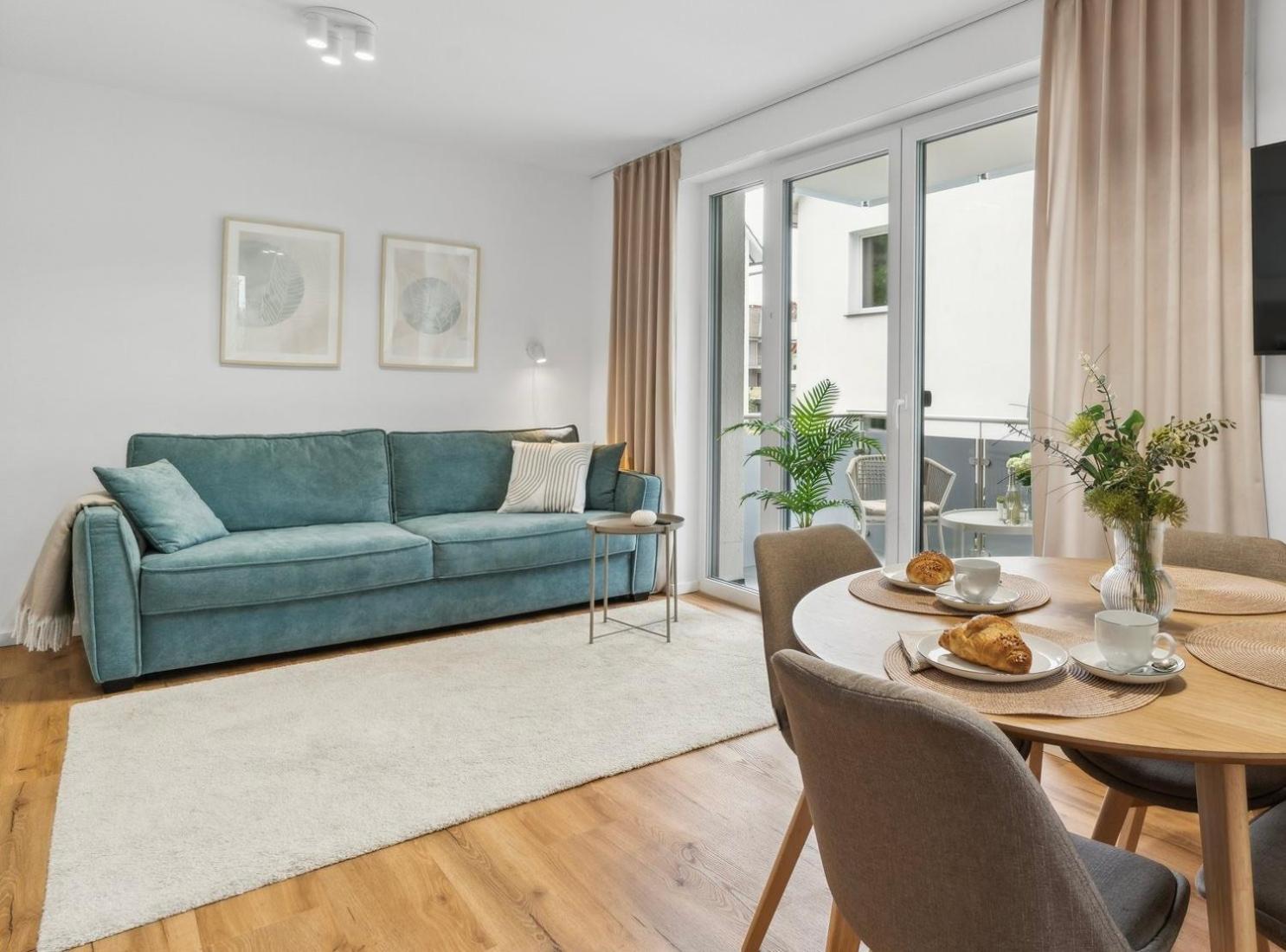 Deluxe Apartment In Bielefeld City Mit Parkplatz Und Balkon Luaran gambar